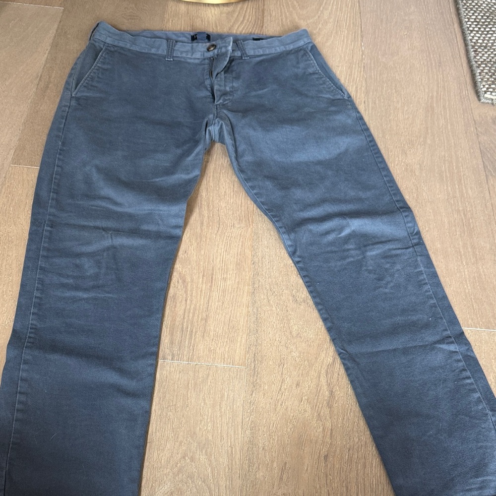 J. Crew Flex Slim Men's Blue Chinos Pants Size W30 L30